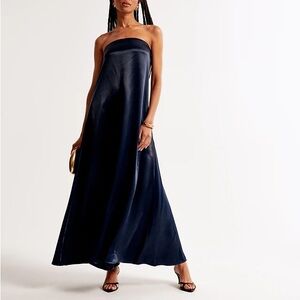 Abercrombie & Fitch Trapeze Maxi Dress